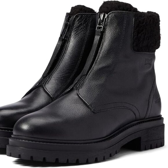 Cougar Vow waterproof winter boot in black leather, Size 7, New in Box - Picture 2 of 3